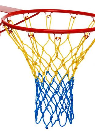 Сітка баскетбольна (1 шт) україна ur so-5250 жовтий-синій