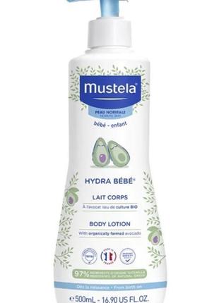 Крем для тіла атопічна mustela hydra bebe body lotion