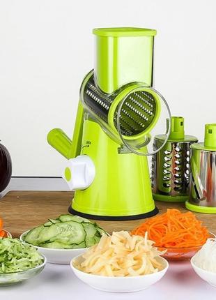 Тертка, овочерізка — мультислайсер для овочів і фруктів kitchen master marketopt8 фото