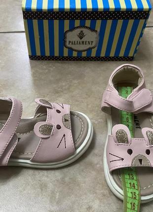 Новые босоножки милые мышки на девочку босоніжки на дівчинку