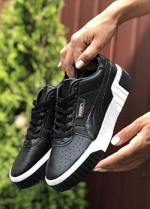 Кросівки кеді puma cali black/white кросівки, кеди