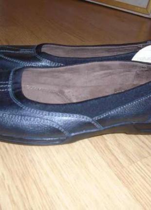 Шкіряні туфлі, балетки naturalsoul usa розмір 39.устілка 25,5 см,нові