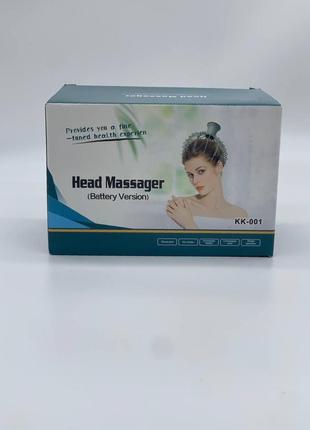 Масажер для голови у формі восьминога head massager kk-001 salemarket5 фото