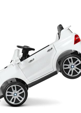 Детский электромобиль джип bambi racer mercedes benz m 3568eblr-1. белый4 фото