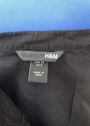 H&m натуральна блузка топ красива футболка, нарядна блузка плісе.6 фото