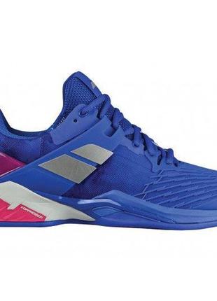 Кросівки жін. babolat propulse fury clay women princess blue/fandango pink (36)1 фото