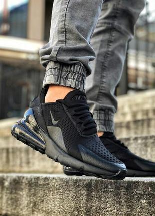 Кроссовки nike air max 270 black кросівки