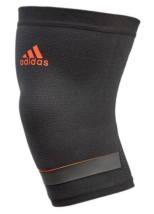 Фіксатор коліна adidas performance knee support чорний, червоний уні s1 фото