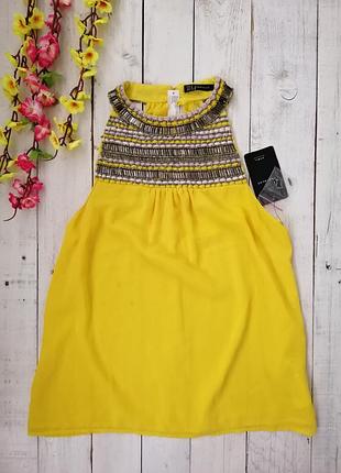 Новая шикарная майка zara , размер м ( по бирке 170/88a ).