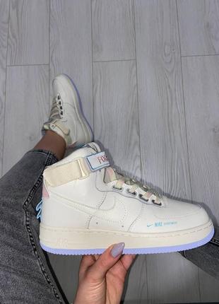 Женские кроссовки nike air  force high4 фото