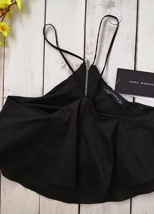 Новый роскошный топ zara , размер xs (по бирке 160/80a ).