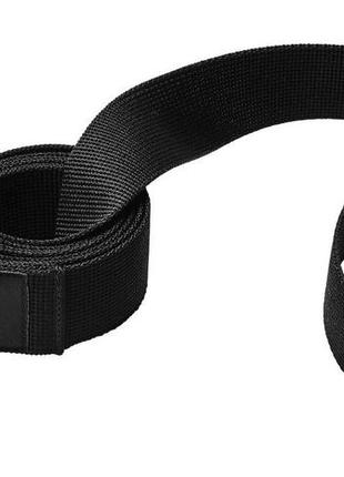 Ремінь для йоги nike mastery yoga strap 6 ft чорний уні 183х4cм