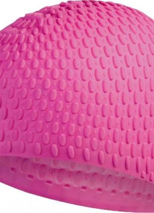 Шапка для плавання speedo bubble cap au рожевий уні osfm