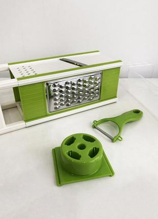 Мультислайсер терка-овочерізка multi purpose grater, овочерізка ручна мультислайсер3 фото