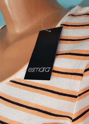 Жіноча футболка туніка на короткий рукав esmara.6 фото