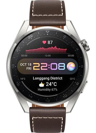 Huawei watch 3 pro classic поліуретанова плівка ( глянец | матова ) для смарт годинник