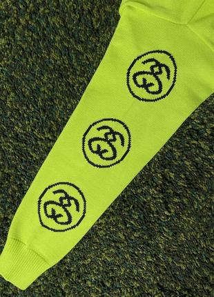 Свитер stussy ss-link sweater lime (new) | original 4