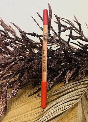 Оригінал олівець для губ make up for ever artist color matte pencil червоний 710 perpetual fire1 фото