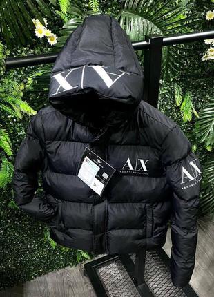 Зимняя куртка armani exchange1 фото