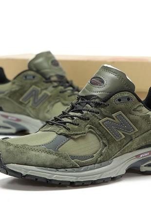 Мужские кроссовки new balance 2002r haki 41-42-43-44-451 фото