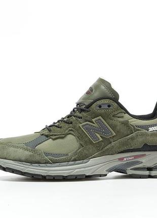 Мужские кроссовки new balance 2002r haki 41-42-43-44-452 фото