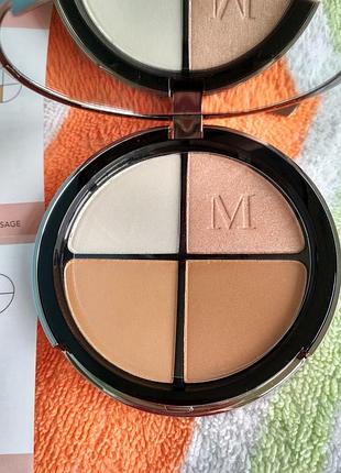 Набір палетка для стробинга і контуринга хайлайтер бронзатор maëlle strobing contouring kit