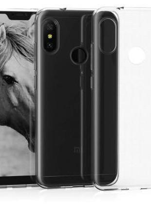 Чохол для мобільного телефона laudtec для xiaomi redmi note 6 pro clear tpu (transperent) (lc-hrn6p)2 фото