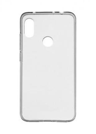 Чохол для мобільного телефона laudtec для xiaomi redmi note 6 pro clear tpu (transperent) (lc-hrn6p)5 фото