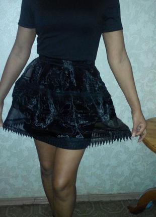 Платье-тюльпан со съемной юбочкой