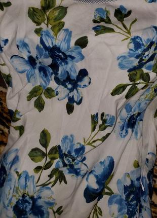 Невесомое воздушное винтажное платье в цветах принт цветы батист east индия винтаж8 фото