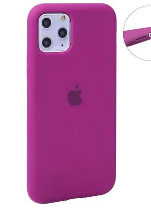 Чехол original silicone case full size — iphone 12 pro max 6.7 papaya
