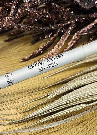 Оригінал олівець для брів l'oréal paris brow artist shaper eyebrow pencil 02 blonde6 фото