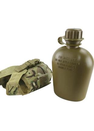 Фляга тактична kombat uk tactical water bottle2 фото