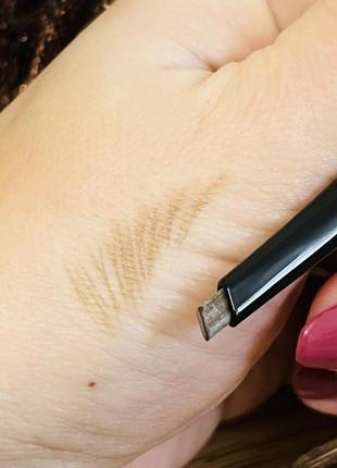 Оригинальный max factor real brow fill & shape карандаш для бровей 03 medium brown2 фото