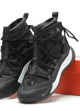 Мужские кроссовки nike acg terra antarktik black gor-tex#найк