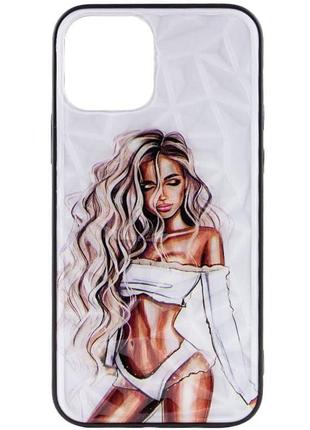 Tpu+pc чохол prisma ladies для apple iphone 11 (6.1") white, tpu+pc