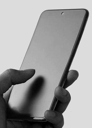 Матовая полиуретановая защитная броне пленка для samsung a71 / a71