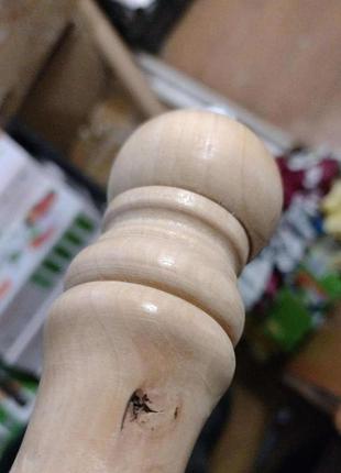 Подрібнювач спецій млин сільничка перець перцемолка дерев'яна для спецій перцю солі 22 см уцінка4 фото