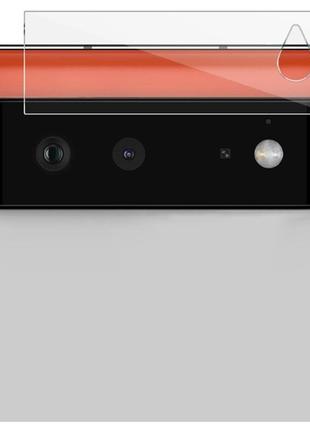 Прозрачное защитное стекло на камеру google pixel 6