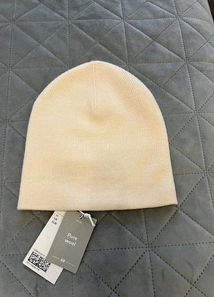 Шапка h&m 100% шерсть (мягенька, як кашемір).