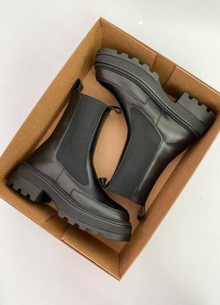 Ботинки кожаные очень трендовая модель 😍 деми