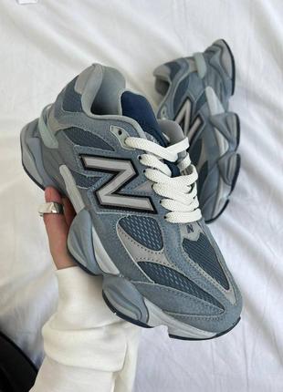 Кроссовки new balance 9060 moon daze grey day4 фото