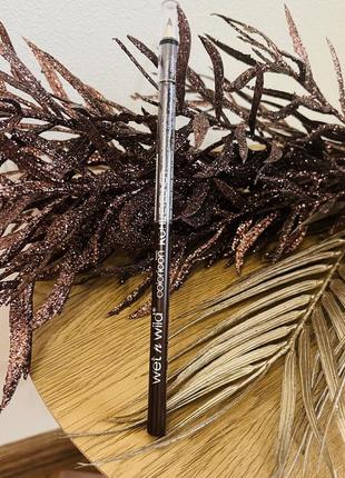 Оригинал wet n wild color icon brow kolh eyeliner карандаш для глаз коричневый 603a simma brown now1 фото