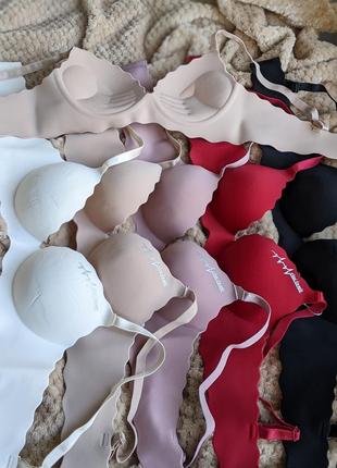 Бюстгальтер безшовний без кісточок пуш-ап рука адама ліф ліфчик бра бюст