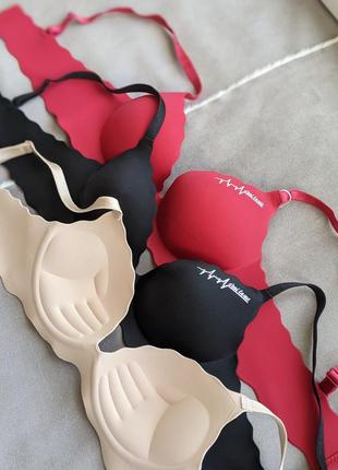 Бюстгальтер безшовний без кісточок пуш-ап рука адама ліф ліфчик бра бюст