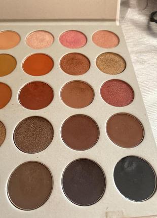 Б/в палетка теней morphe the jaclyn hill palette оригинал7 фото