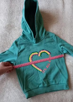 Світшот кофта худі на 2 - 3 роки 4