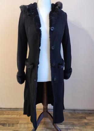 Женская дубленка из натуральной овчины