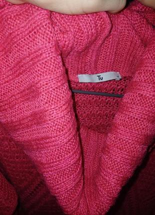 Кофта удлиненная, туника, свитер пуловер2 фото