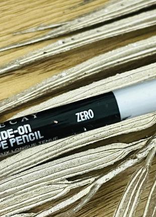 Оригінал водостійкий олівець urban decay 24/7 glide-on eye pencil zero6 фото